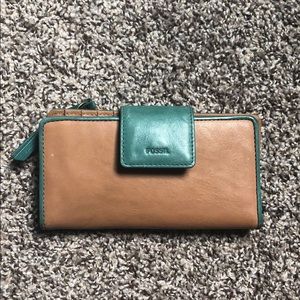 Authentic Fossil Wallet